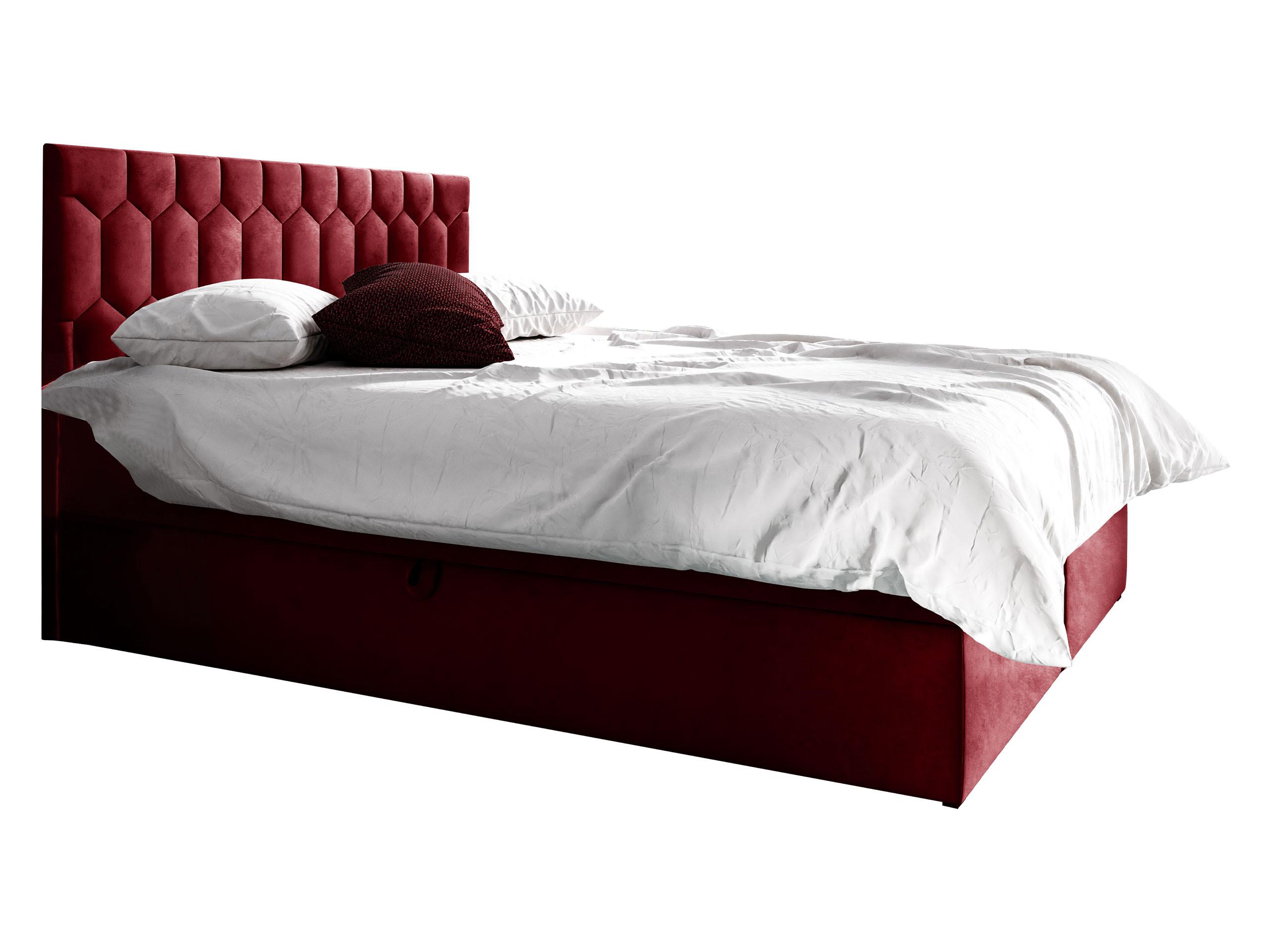 BOXBETT Top M24 - H3 - Rot, Holz (180/200cm) - MIRJAN24