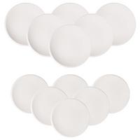 TELLER-SET NewMoon weiß 12-tlg. - Weiß, Keramik (2/2/2cm) - Villeroy & Boch