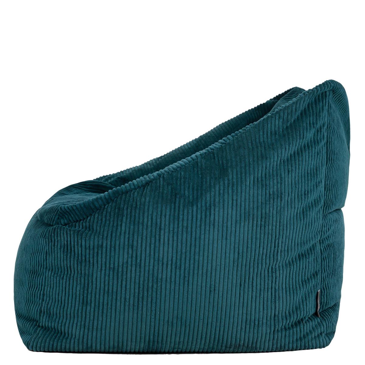 SITZSACK Cord Sessel Natalia - Grün, Textil (97/73/84cm) - icon