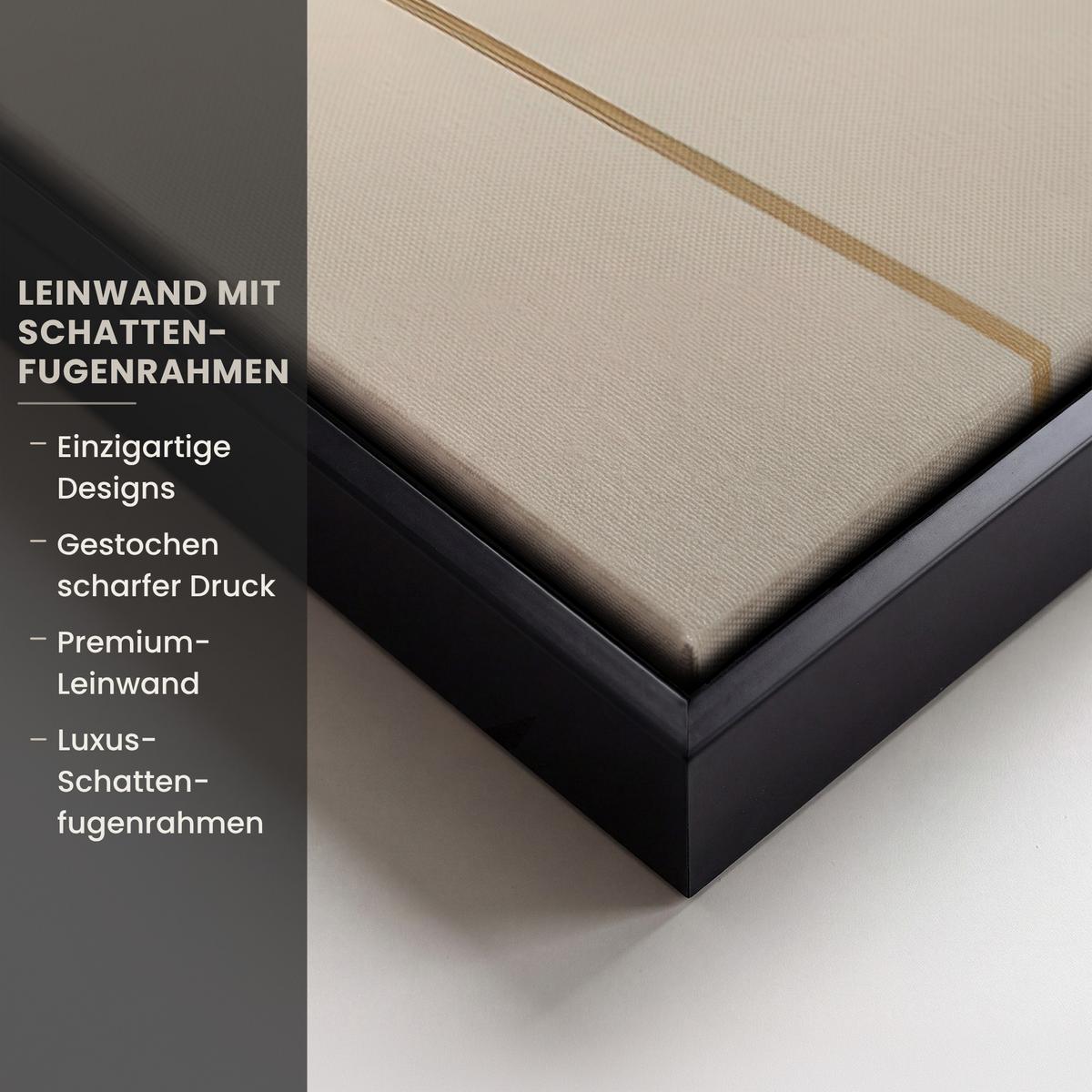 LEINWAND Bilder mit Rahmen - Sonnenlicht - Löwenzahn - Botanisch - Blumen - 50x70 - Creme, Textil (50/70cm) - MuchoWow