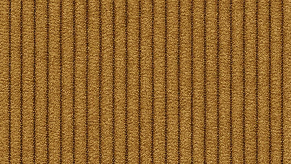 SOFA VILT 2-Sitzer, safran - Gelb/Schwarz, Holzwerkstoff/Textil (142/89/94cm) - Wozimo