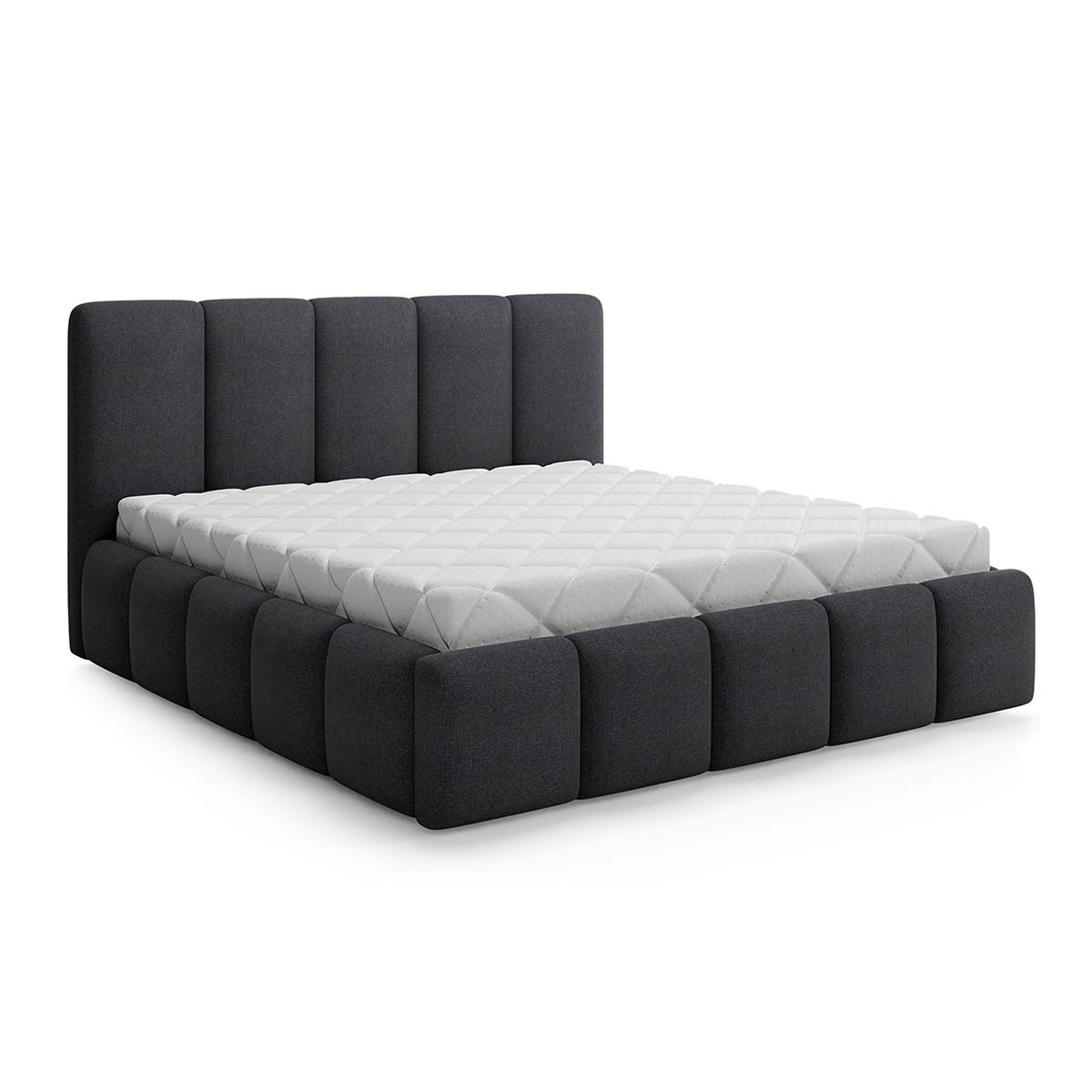 BOXBETT 180/200 Klaus Grau - Grau, Holz (180/200cm) - Petits-meubles
