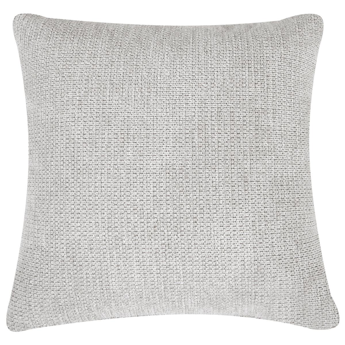 ECKSOFA 3-Sitzer Stoff Hellgrau linksseitig Holt - Hellgrau, Textil (241/159cm) - Beliani