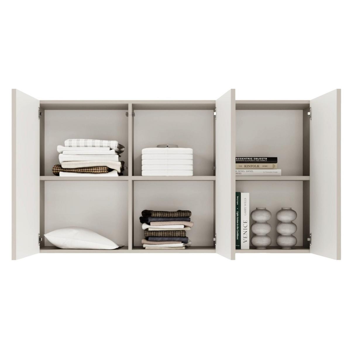 SIDEBOARD Arkadia Kaschmirgrau 150 cm - Taupe, Holzwerkstoff (150/81/35cm) - Selsey