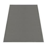 KURZFLORTEPPICH Waschbar, einfarbig, aus Polyester, Grau, 140 x 200 cm - Grau, Textil (200/140cm) - KADIMA DESIGN