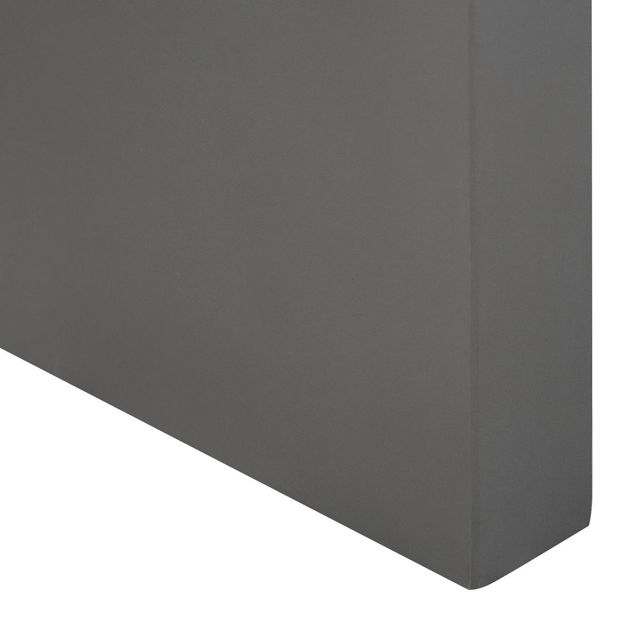 GARTENSTUHL 2er-Set Beton grau Taranto - Grau, Stein (40/40/40cm) - Beliani