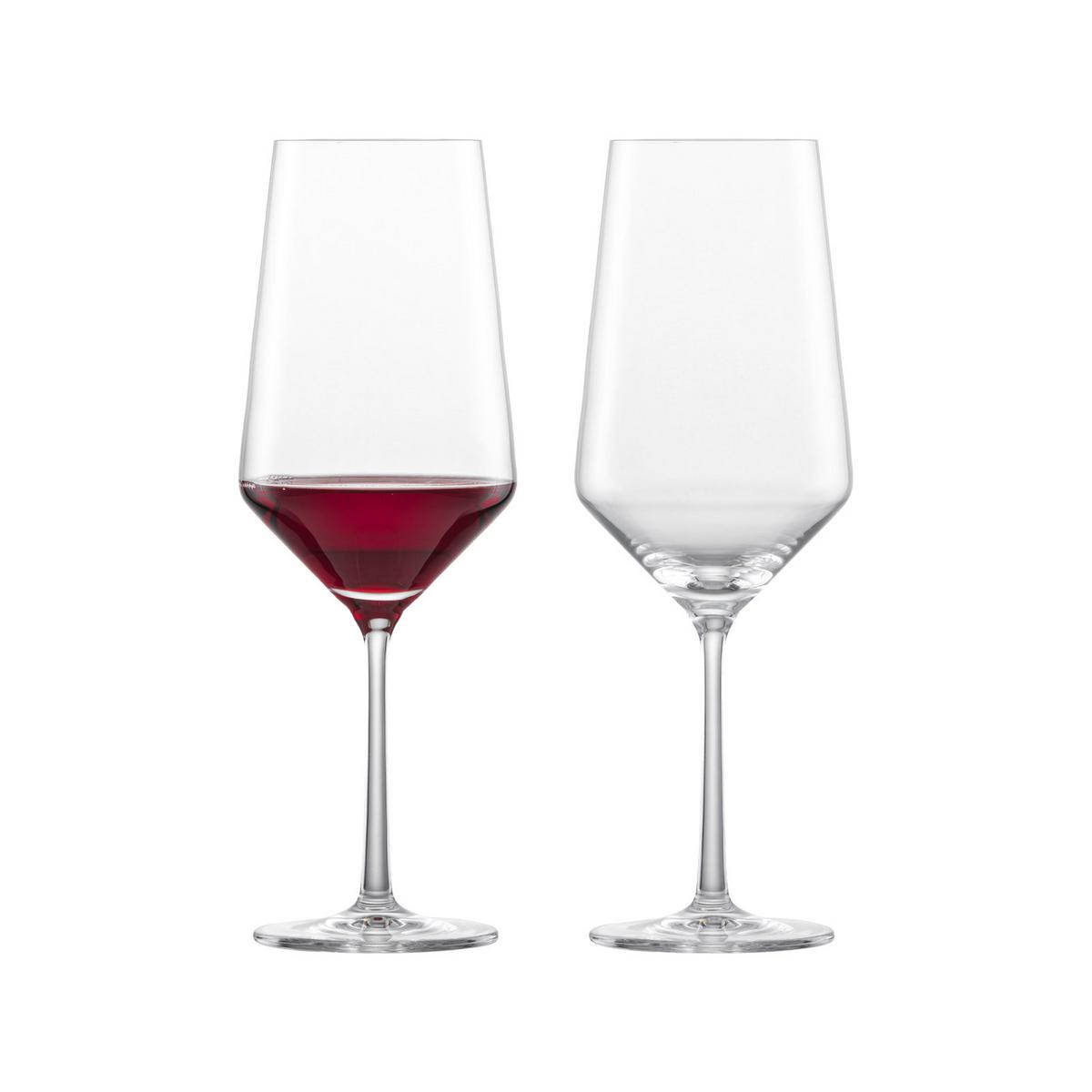 BORDEAUX ROTWEINGLÄSER Pure transparent 680 ml 6er Set - Transparent, Glas (0.68L) - Zwiesel Glas