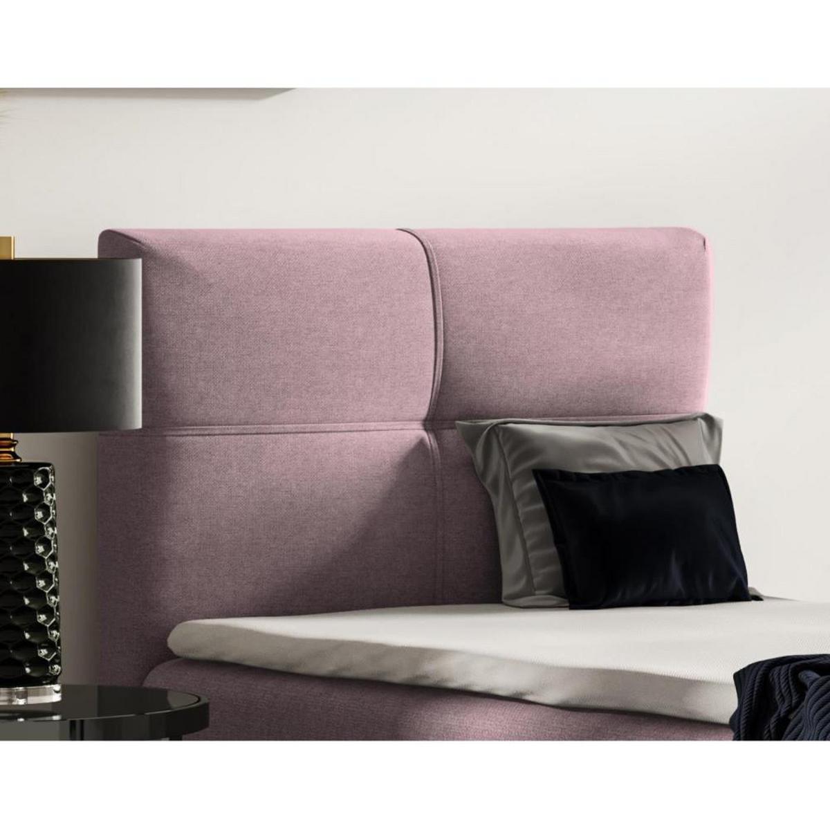POLSTERBETT Helen Mini 93/206/106 rosa - Rosa, Holzwerkstoff/Textil (90/200cm) - Beautysofa