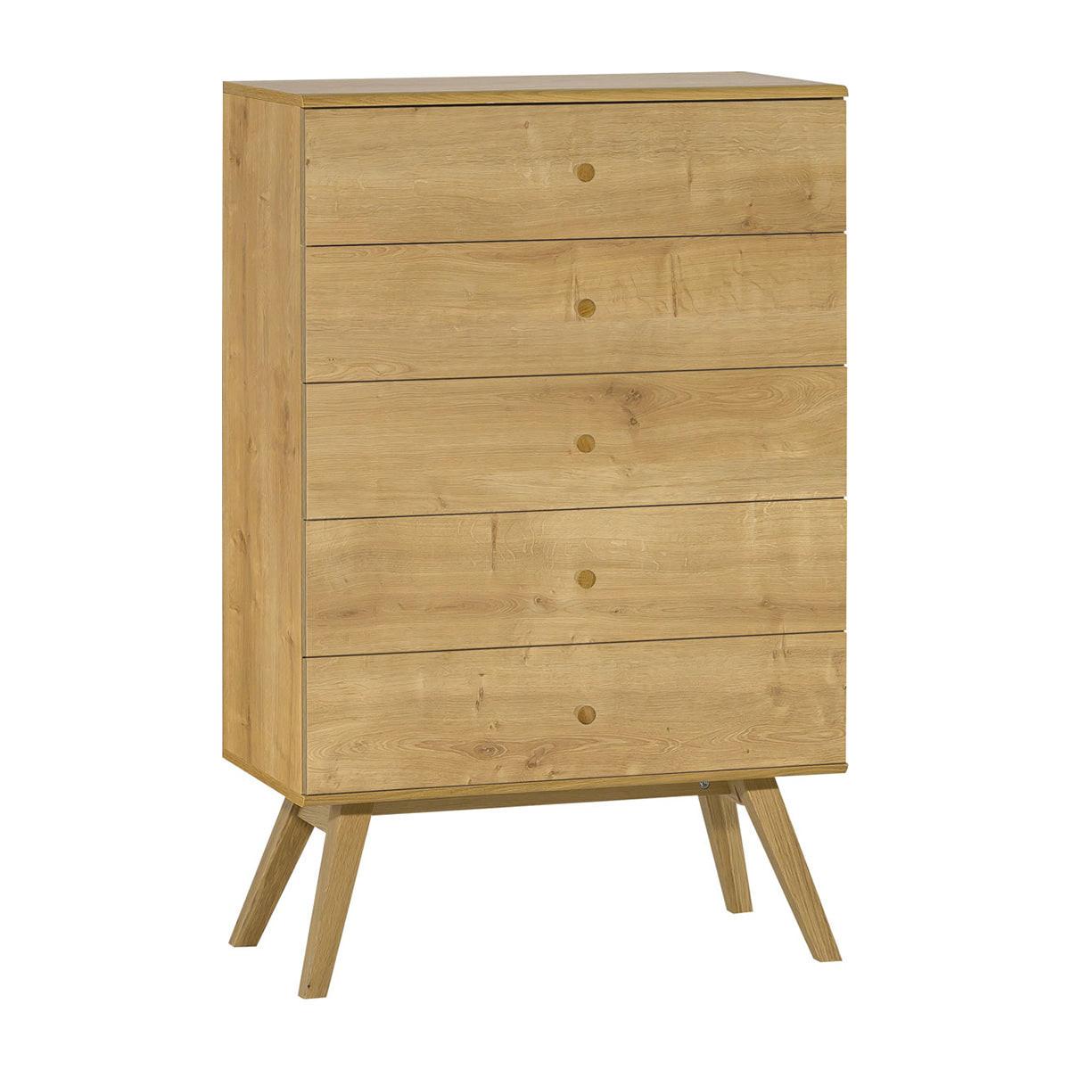 KOMMODE Holz - Braun, Holzwerkstoff (75/117/40cm) - Petits-meubles