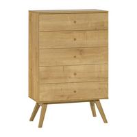 KOMMODE Holz - Braun, Holzwerkstoff (75/117/40cm) - Petits-meubles