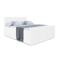 BOXSPRINGBETT EDITA-Z KING - 120x200 - H3/H4 - Weiß Hochglanz - Weiß Hochglanz, Holzwerkstoff (120/200cm) - ALTDECOR