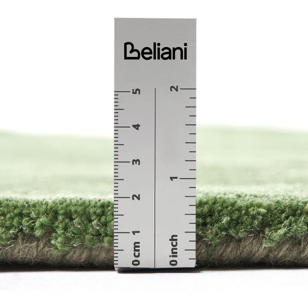 TEPPICH Grün 160/230 cm Wolle Nainital - Grün, Textil (160/230cm) - Beliani