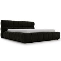 POLSTERBETT Mellow 180x200 Dunkelgrau - Dunkelgrau, Textil (180/200cm) - Graingold