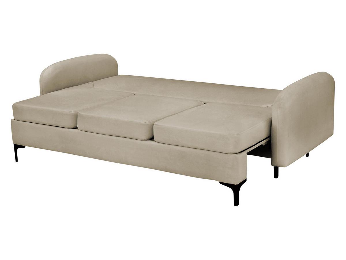 SCHLAFSOFA Venice - Blau/Schwarz, Holz/Textil (225/96/94cm) - MIRJAN24