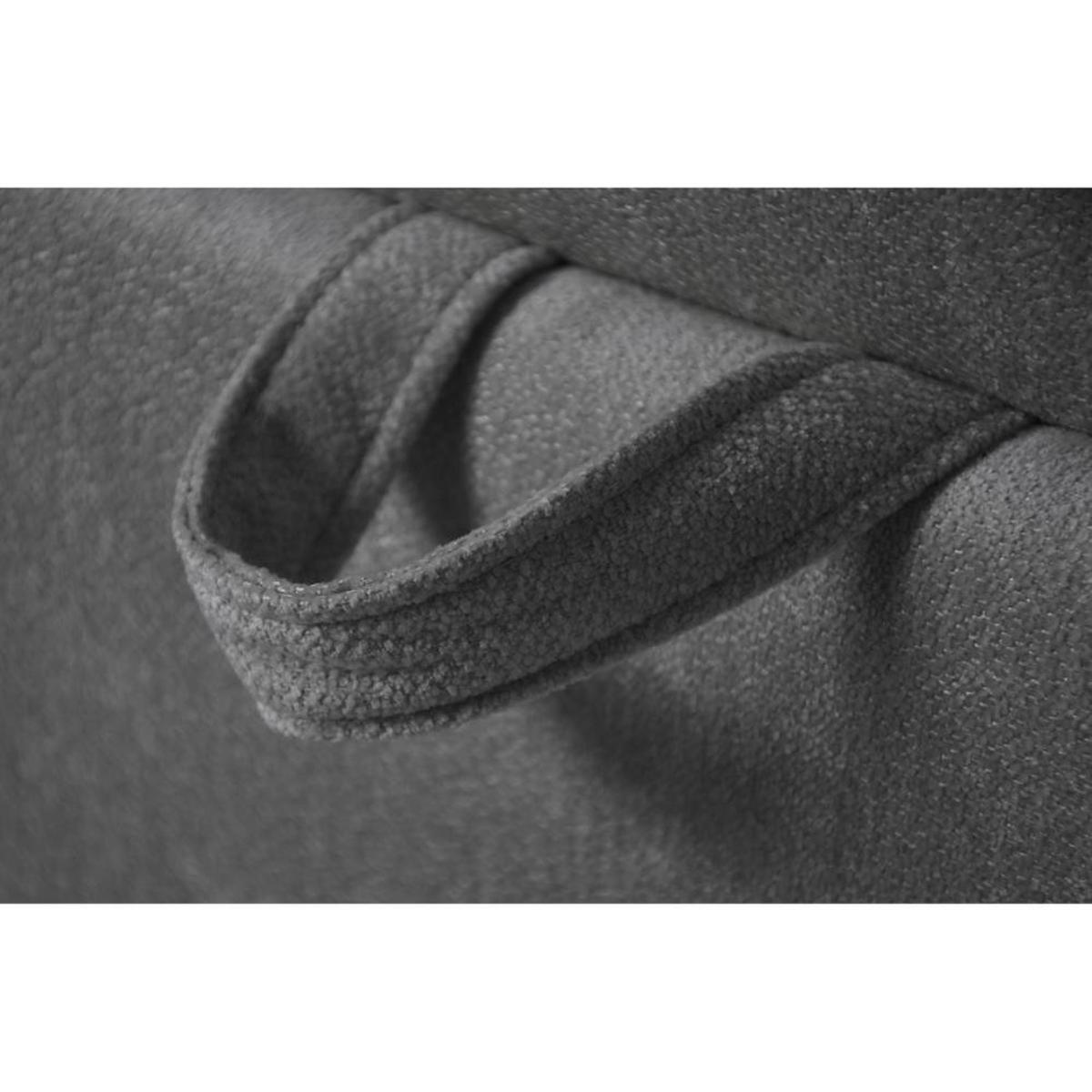 BOXBETT Solido mit Bettkasten 140x200 cm hellgrau - Hellgrau/Schwarz, Textil/Metall (140/200cm) - Beautysofa