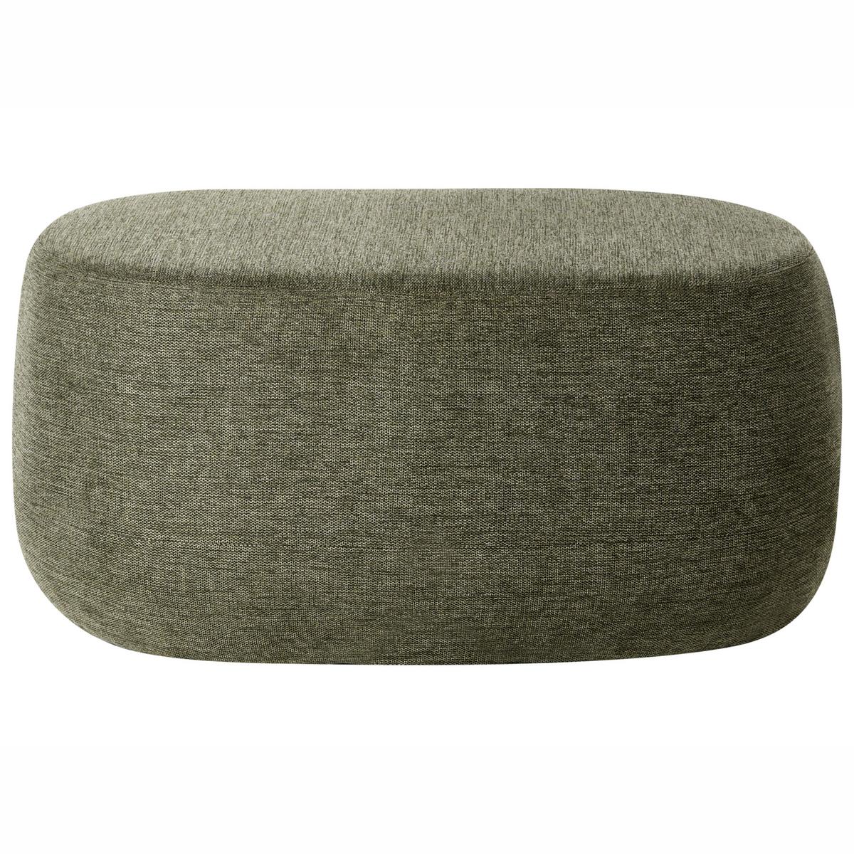POLSTERBANK Dunkelgrün Ashton - Grün, Textil (100/44/60cm) - Beliani