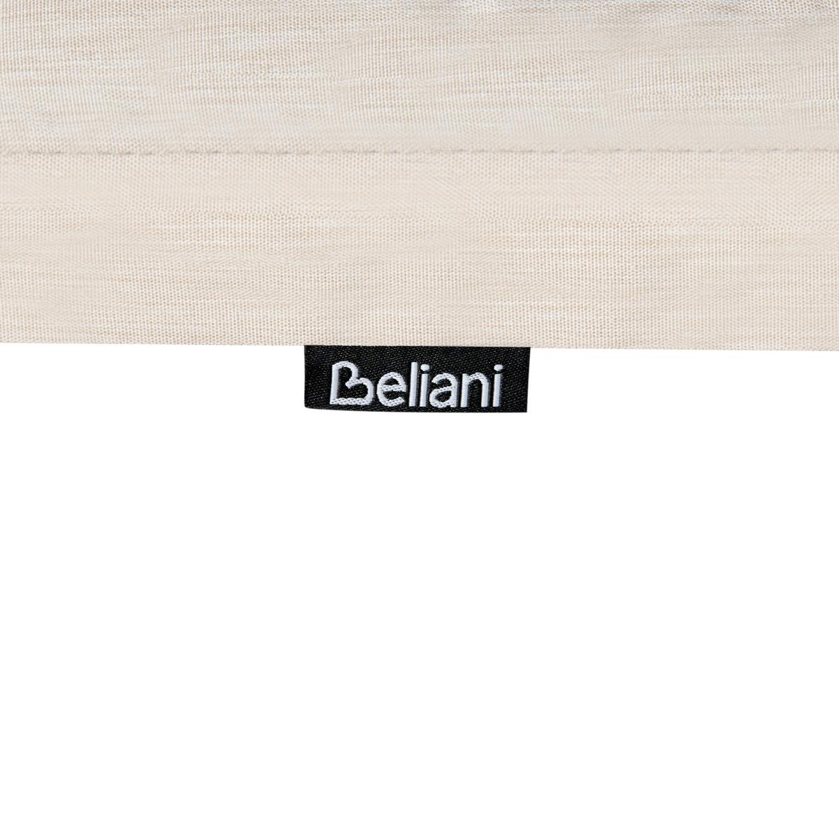 SITZAUFLAGEN 8er-Set Hellbeige 42/95 cm Maui Premium - Beige, Textil (95/5/42cm) - Beliani