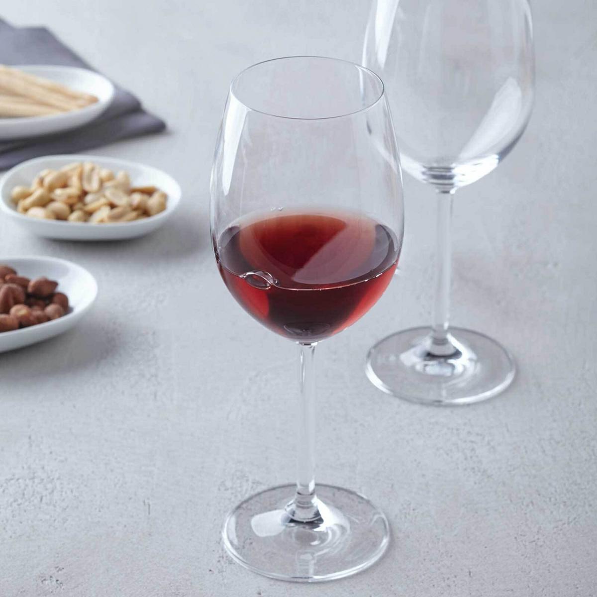 ROTWEINGLÄSER Daily transparent 180 ml 6er Set - Transparent, Glas (0.6L) - Leonardo Living