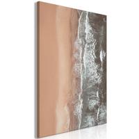 KUNSTDRUCK Braun 40/60 cm - Braun/Grau, Textil (40/60cm) - KUNSTLOFT