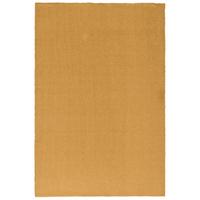 LUXUS HOCHFLOR SHAGGY TEPPICH VELVET - Currygelb, Textil (100/400cm) - Snapstyle