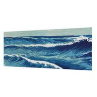 FOTOTAPETE 250x104 cm - Meereswellen - Blau, Textil (250/104cm) - Wallfluent