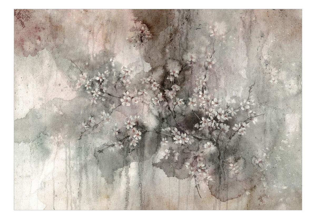 SELBSTKLEBENDE FOTOTAPETE 196/140 cm - Pink/Grau, Kunststoff/Textil (196/1cm) - KUNSTLOFT