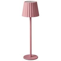TISCHLAMPE Metall Pastellrosa Pombeiro - Pink, Metall (12/12/38cm) - Beliani