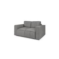 SOFA 2-sitzer Vajana - Grau, Holzwerkstoff/Textil (150/86/102cm) - Fun Möbel