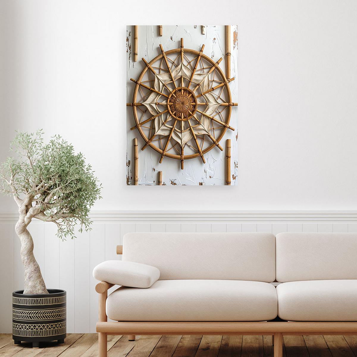 LEINWANDBILD Zen und Orientalisch 70x100cm - Beige, Textil (70/100cm) - Feeby