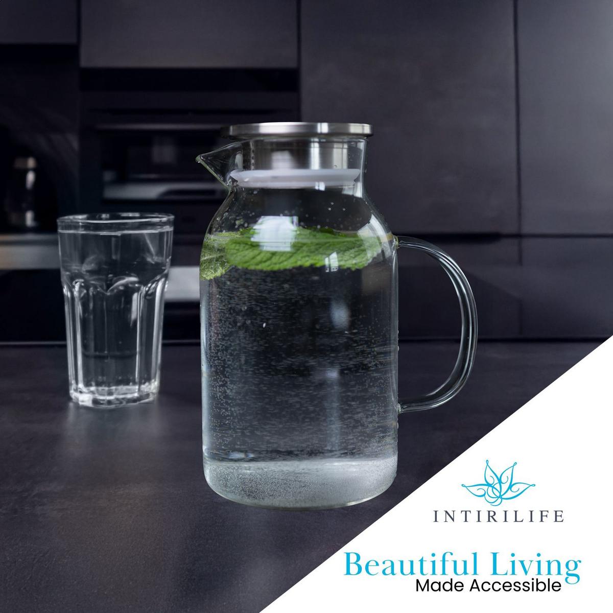KARAFFE - Transparent, Glas (1.8L) - Intirilife