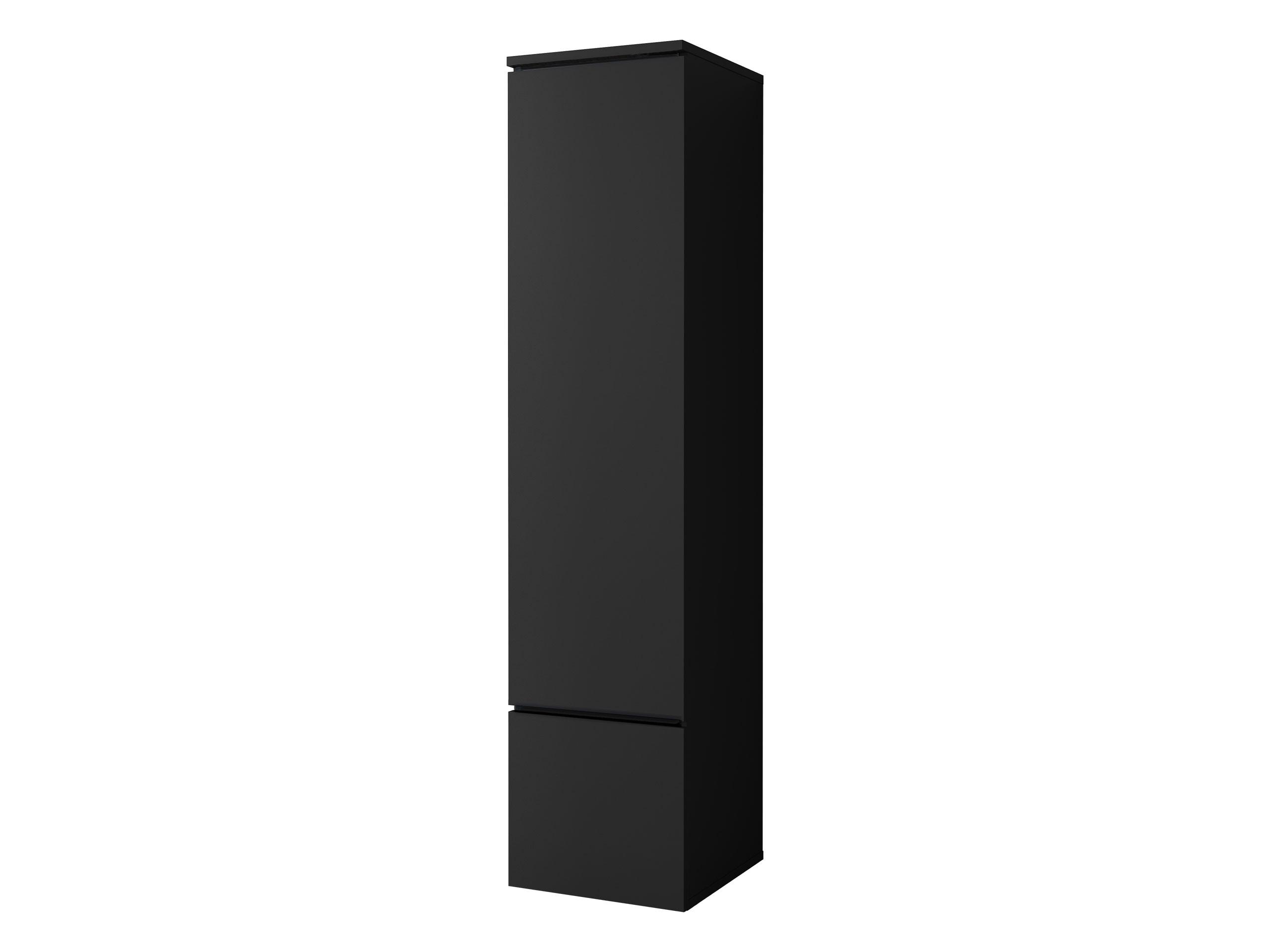 HÄNGEVITRINE Vera 001 mit LED Beleuchtung - Graphitfarben/Alufarben, Holzwerkstoff/Kunststoff (30/130/33cm) - MIRJAN24