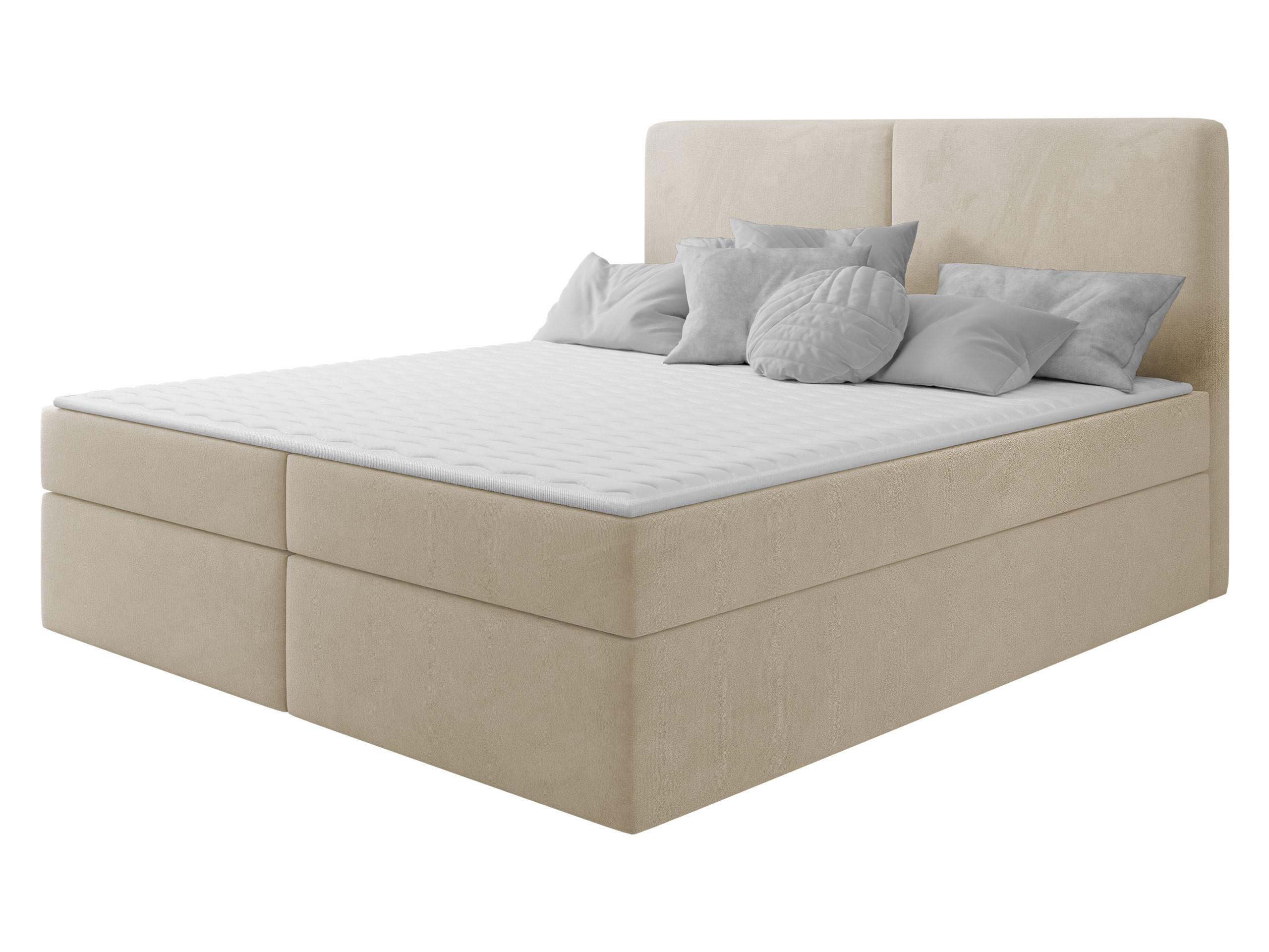 BOXBETT Claire - H3 - Schwarz/Naturfarben, Holz/Kunststoff (160/200cm) - MIRJAN24