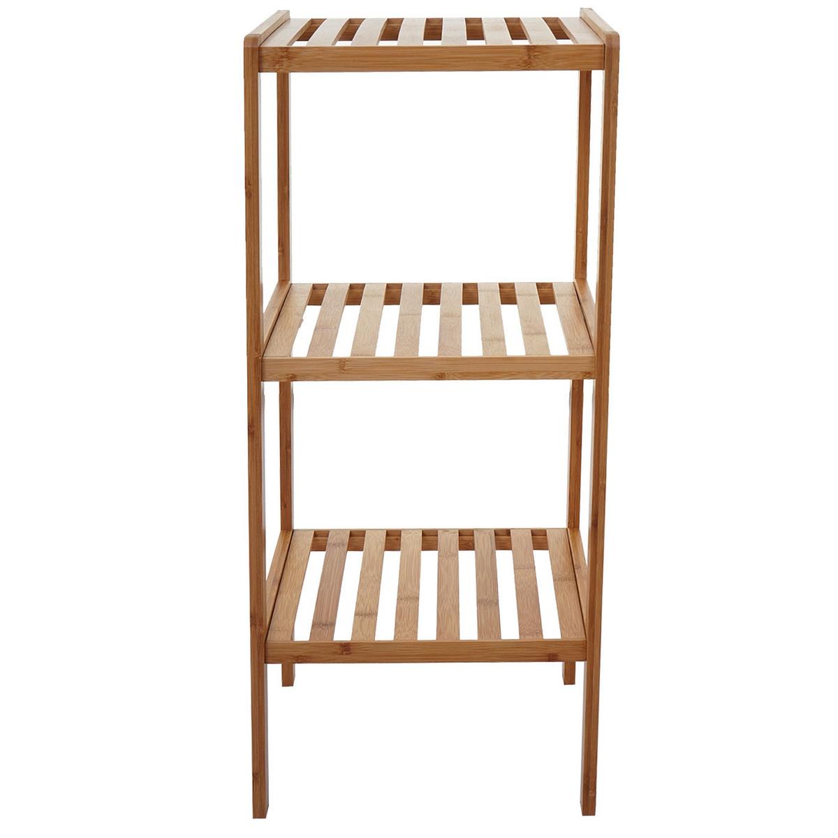 BADEZIMMERSET Braun 5er-Set - Braun, Holz (34/140/33cm) - MCW