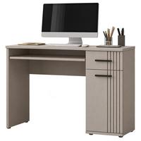 SCHREIBTISCH Kaschmir 120 x 76 cm, Laptoptisch für Kinder-/Jugendzimmer - Kaschmir/Schwarz, Holzwerkstoff/Kunststoff (50/120/76cm) - Inn.Furn