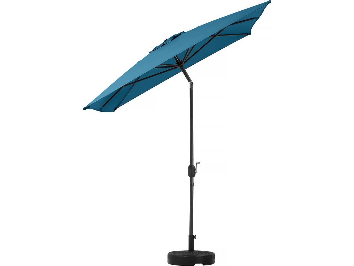 SONNENSCHIRM sol 2 Blau - Blau, Metall (300/200cm) - Habitat Garten