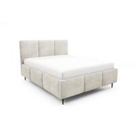 POLSTERBETT Miami - Beige, Holzwerkstoff/Textil (160/200cm) - Fun Möbel