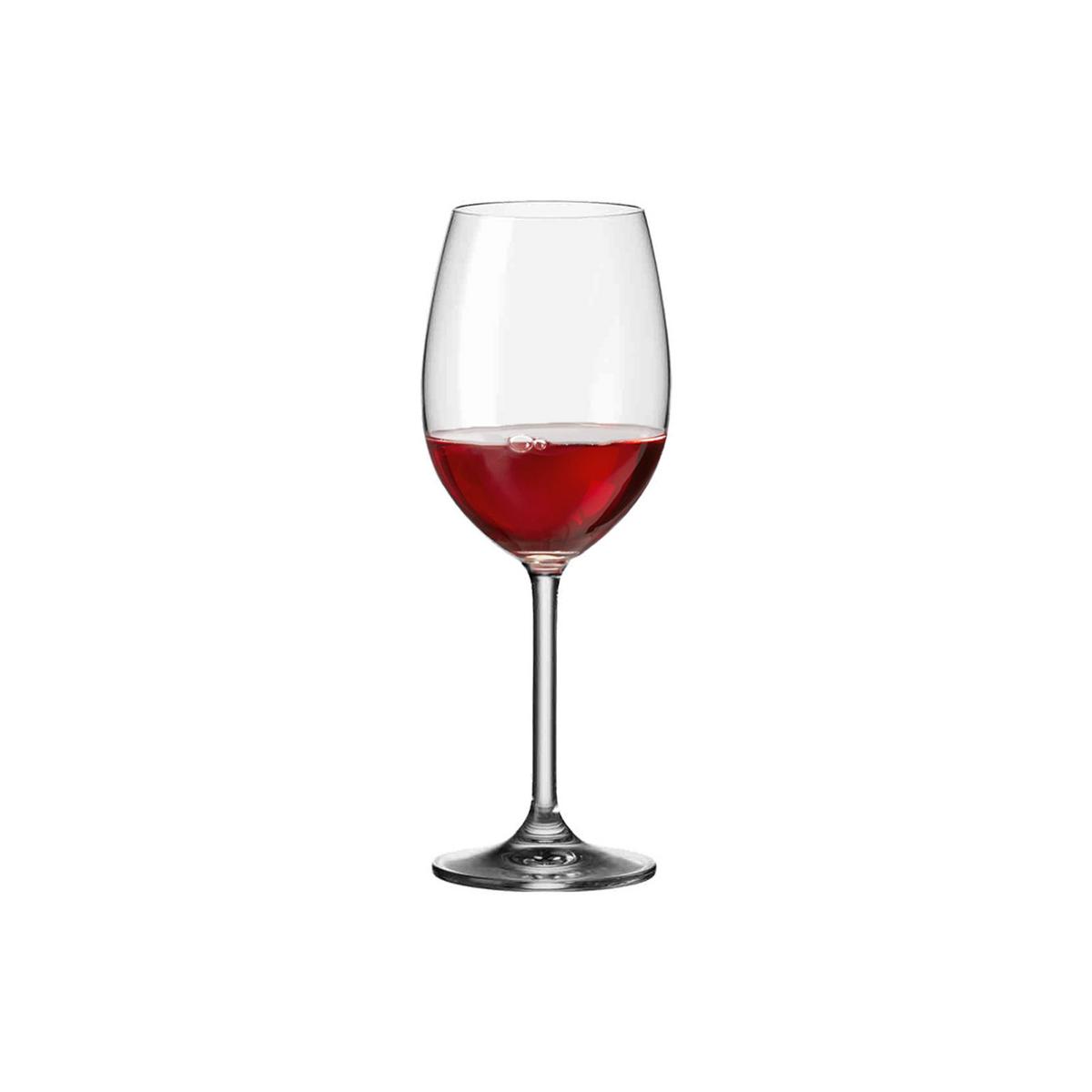 ROTWEINGLAS Daily transparent 460 ml 12er Set - Transparent, Glas (0.6L) - Leonardo Living
