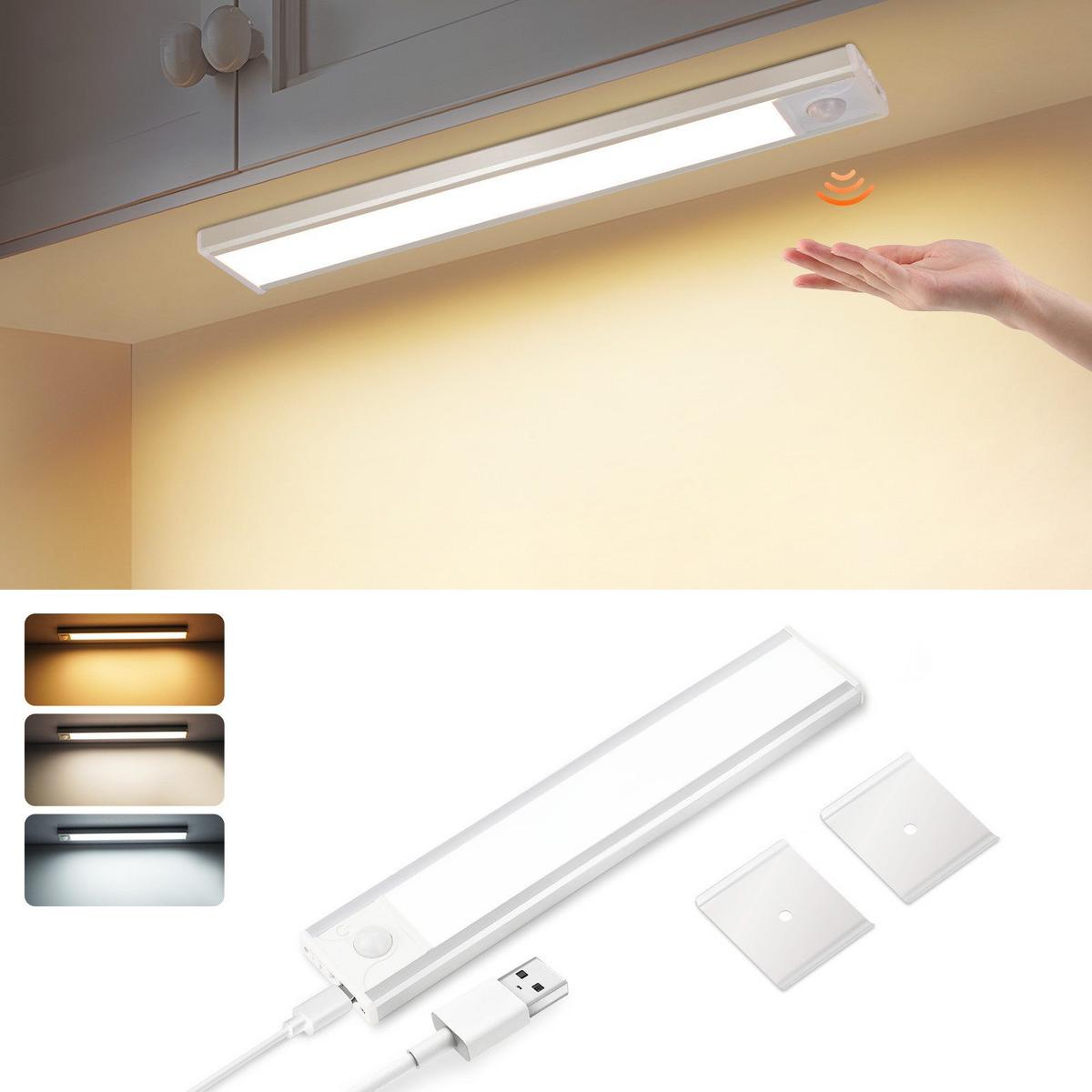LED-UNTERBAULEUCHTE Beatrix II 20/4/1cm - Silberfarben, Metall (20/4/1cm) - Nettlife