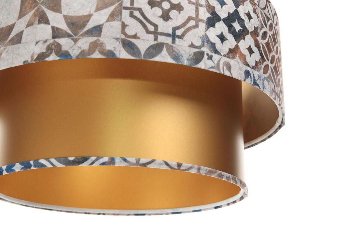 HÄNGELEUCHTE Gold 40/20 cm - Goldfarben, Kunststoff (40/1/20cm) - ONZENO