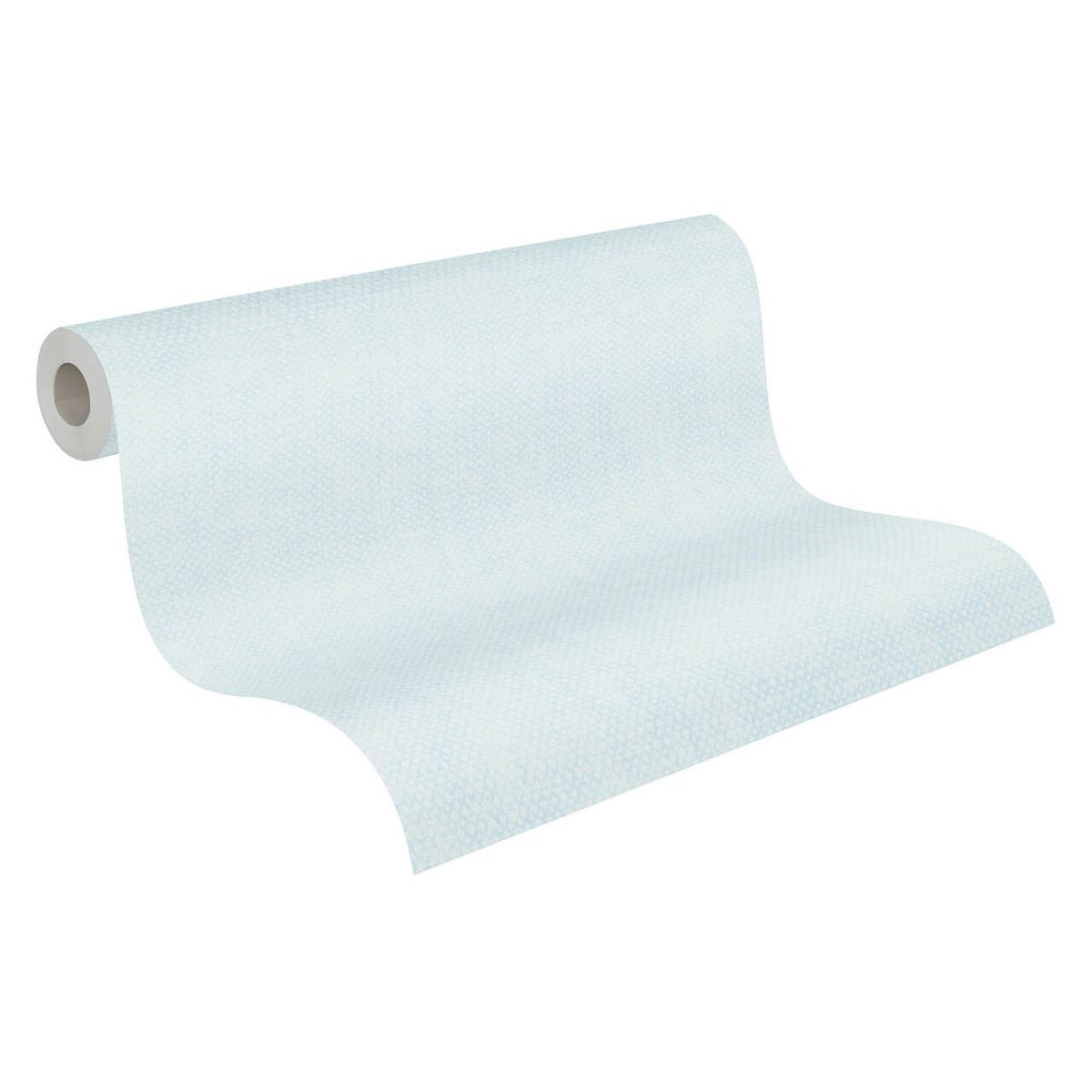 VLIESTAPETE Blau 53/1005 cm - Weiß, Kunststoff/Textil (53/1cm) - KUNSTLOFT