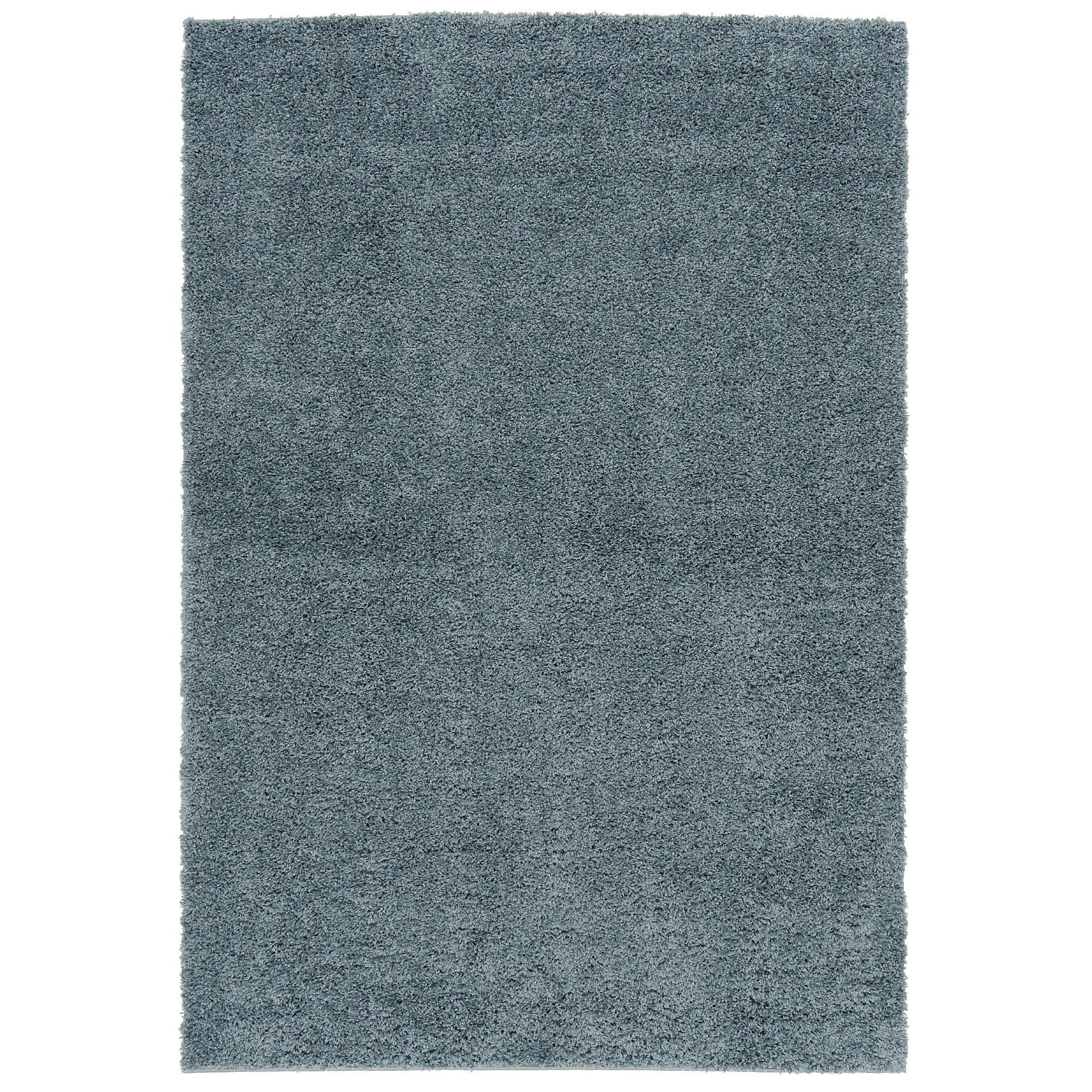 HOCHFLOR LANGFLOR SHAGGY TEPPICH FLUFFY - Blau, Textil (120/170cm) - Pergamon