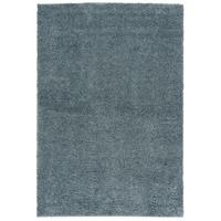 HOCHFLOR LANGFLOR SHAGGY TEPPICH FLUFFY - Blau, Textil (120/170cm) - Pergamon