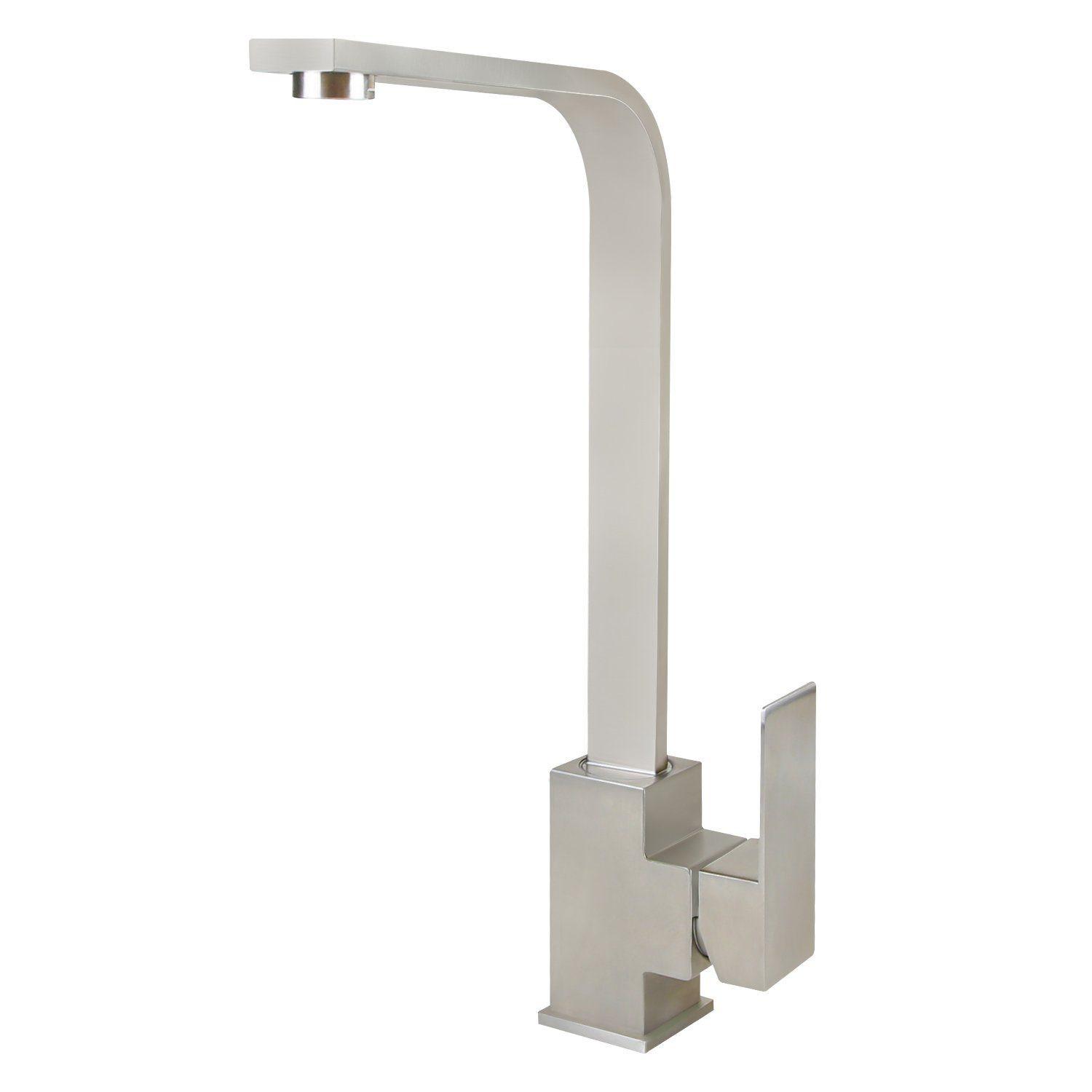 KÜCHENARMATUR Wassarg 4.9/35.5/23.2 cm - Silberfarben, Metall (4.9/35.5/23.2cm) - ZMH