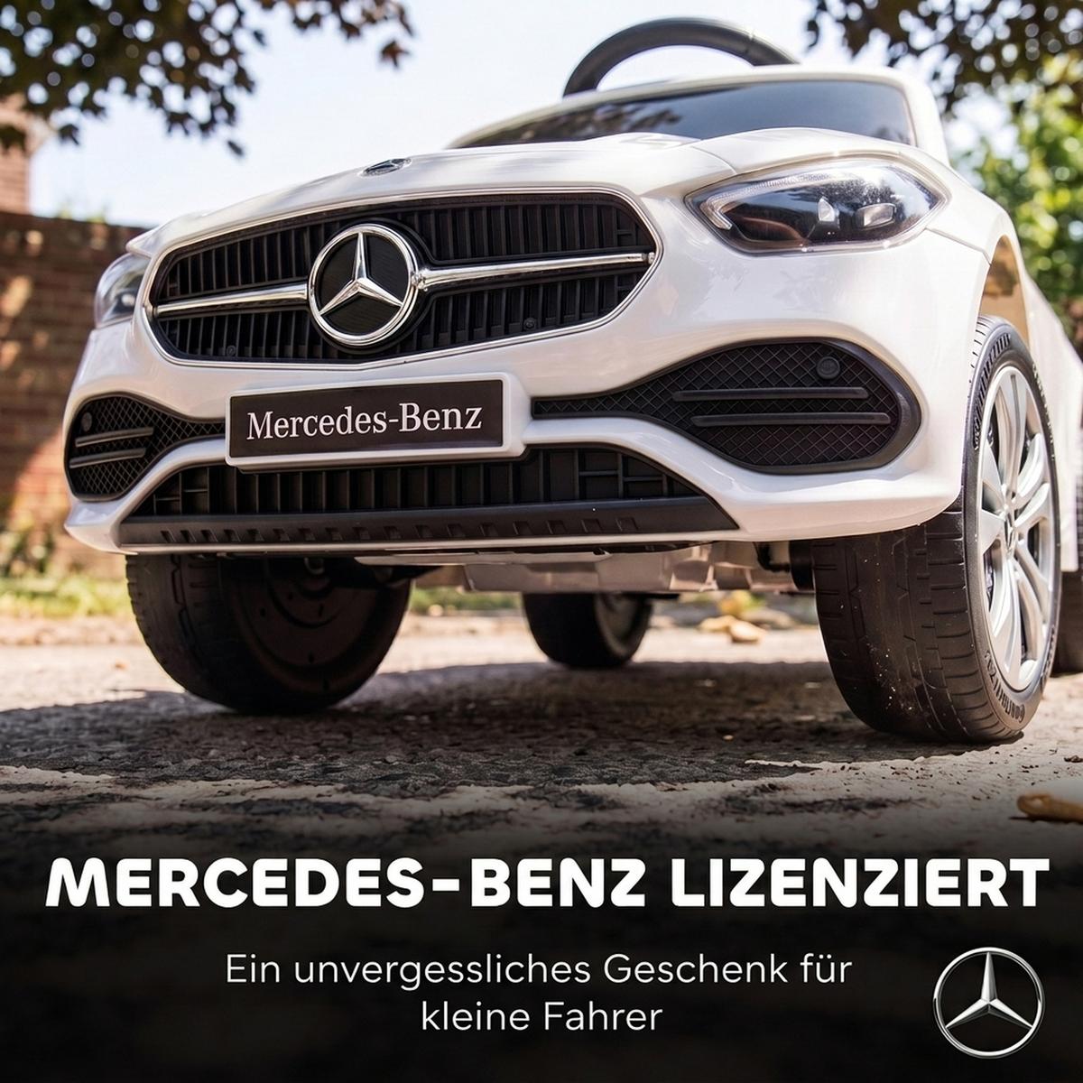RUTSCHAUTO Stahl Weiß - Weiß, Kunststoff (83/40/90cm) - AIYAPLAY
