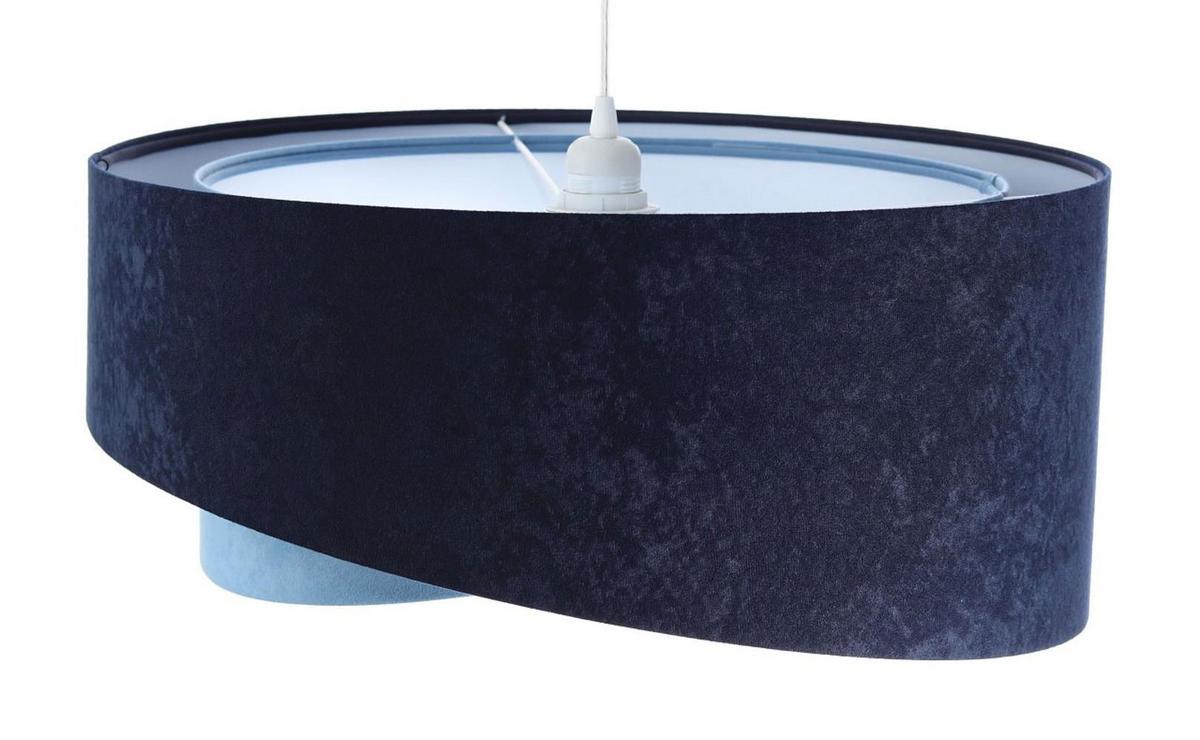HÄNGELEUCHTE Blau 50/23 cm - Blau, Kunststoff (50/1/23cm) - ONZENO