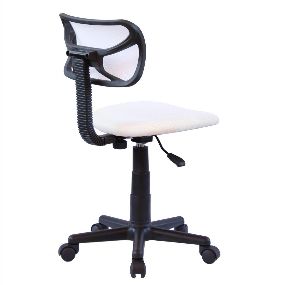 KINDERDREHSTUHL MILAN - Weiß, Kunststoff/Textil (42/85/48cm) - IDIMEX