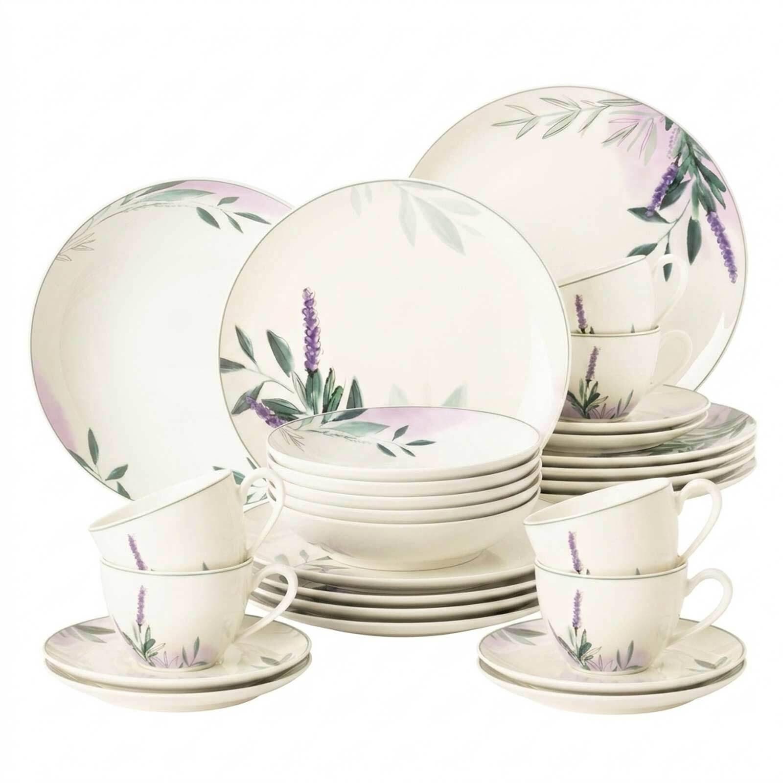 KOMBISERVICE Savona Provence bunt-beige 30-tlg. - Beige/Multicolor, Keramik (2/2/2cm) - Seltmann Weiden