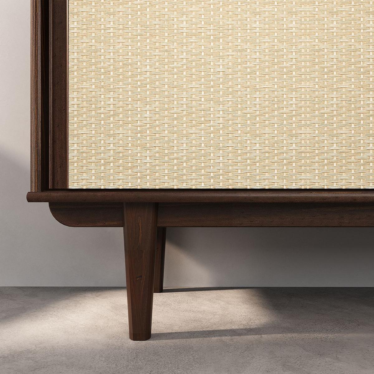 SIDEBOARD SIMONA nussbaum - Nussbaumfarben, Holz (175/76/41cm) - IDIMEX