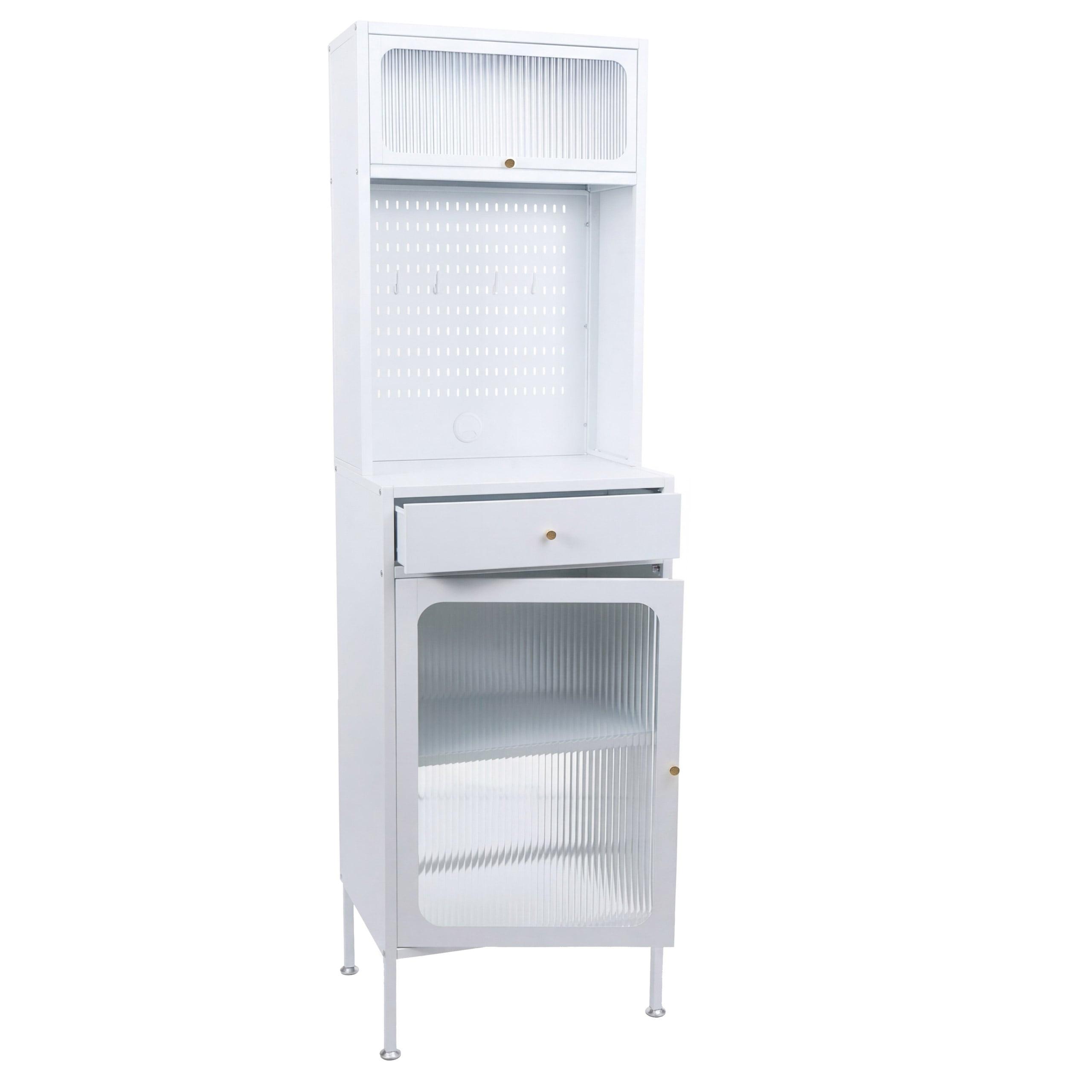 HIGHBOARD Weiß - Weiß, Metall (54/182/40cm) - MCW