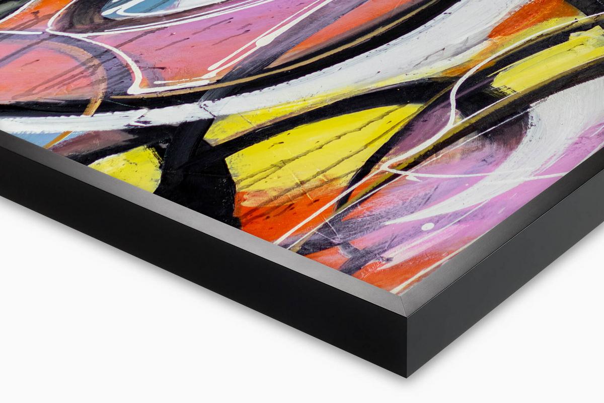 ACRYLBILD HANDGEMALT 122,5/82,5 cm - Multicolor, Textil (122.5/82.5cm) - KUNSTLOFT